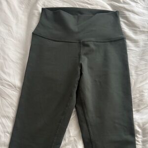 ALO Yoga Kids High-Rise Leggings - Charcoal Gray